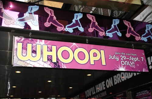 Theatre Marquee for Whoopi Goldberg's Opening Night Performance in XANADU Photo