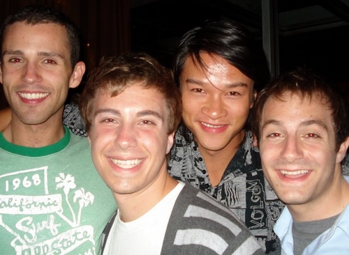 Travis Davidson, Andrew Karl, Ethan LePhong and Christopher Karl
 Photo