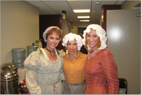 Melora Hardin, Jennifer Naimo and Lesley McKinnel
 Photo