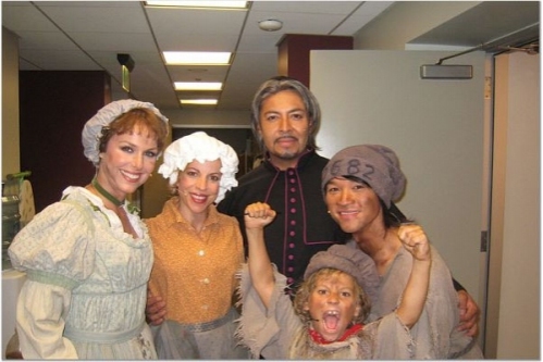 Photo Coverage: Backstage at Les Miz at the Hollywood Bowl  Image