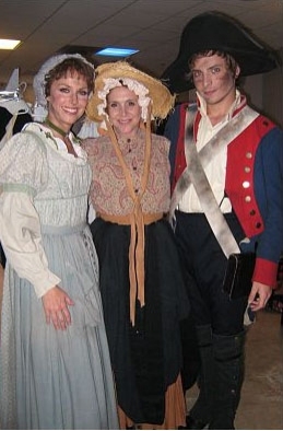 Melora Hardin with Sue Goodman and Frankie Kane Craft Photo