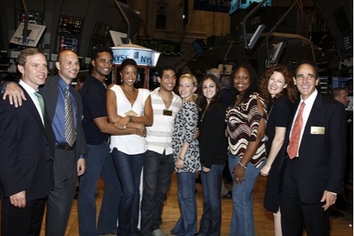 Photo Coverage: The Cast of RENT Rings The NYSE Opening Bell Image