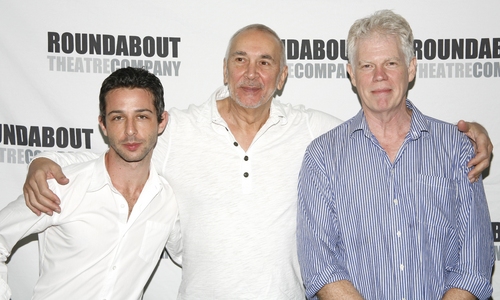 Jeremy Strong, Frank Langella and Michael Siberry Photo