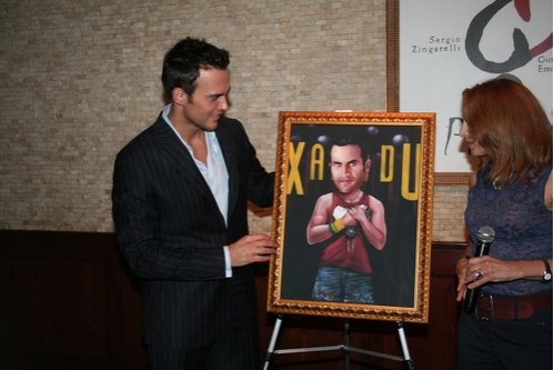 Cheyenne Jackson and Valerie Smaldone
 Photo