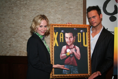 Sarah Paulson and Cheyenne Jackson
 Photo