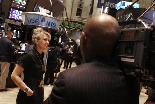 Photo Coverage: Orfeh Rings the Opening Bell at the NYSE Image