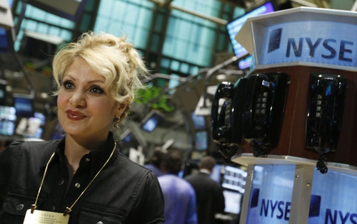 Photo Coverage: Orfeh Rings the Opening Bell at the NYSE Image