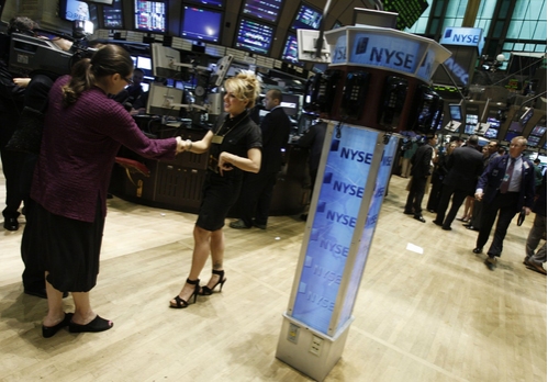 Photo Coverage: Orfeh Rings the Opening Bell at the NYSE Image