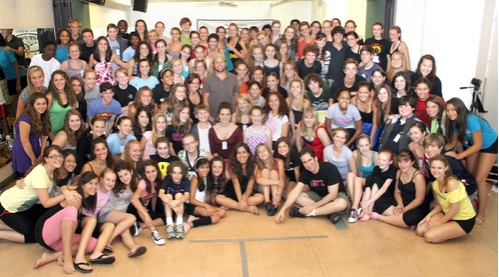 Photo Flash: Norbert Leo Butz Suprises BAA Students Image