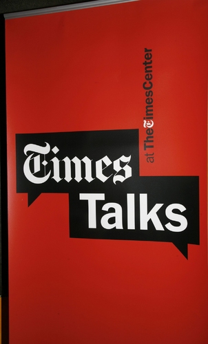 Photo Coverage: Times Talks Presents Daniel Radcliffe: Screen to Bway Stage Image