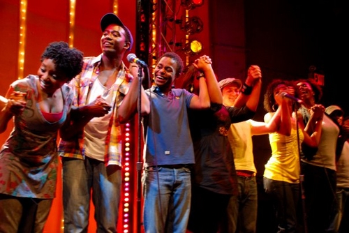 Photo Flash: One Night Only Concert, 'Street Lights for Obama' Image