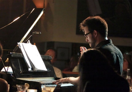 Ben Toth at the piano Photo