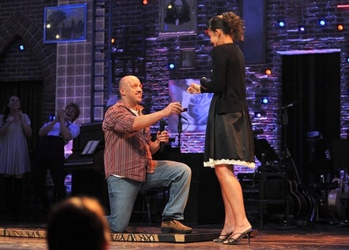 Photo Coverage: Spring Awakening Onstage Proposal Image