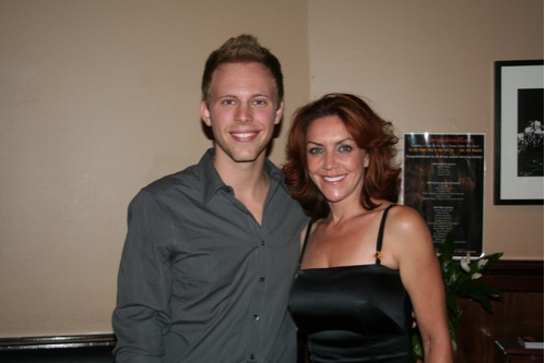 Accompianist Justin Paul and Andrea McArdle Photo