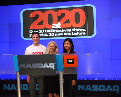 Photo Coverage: 20 at 20 Nasdaq Closing Bell Image