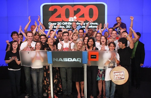 Photo Coverage: 20 at 20 Nasdaq Closing Bell Image