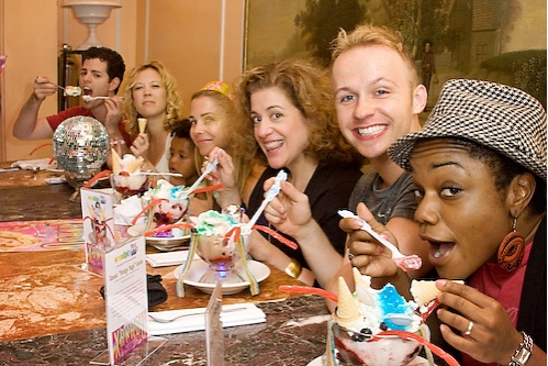 Photo Coverage: Xanadu Cast Enjoys 'Strange Magic' Sundae at Serendipity 3 Image