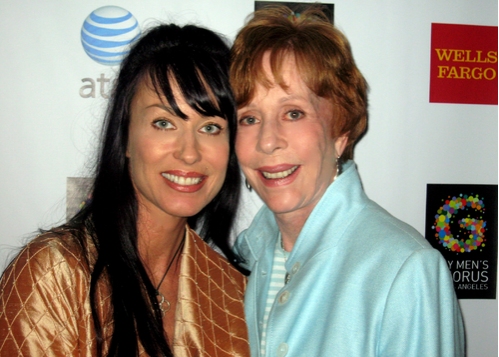 Erin Hamilton and Carol Burnett Photo