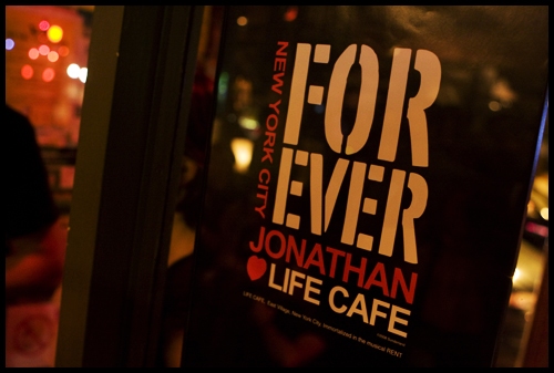 Photo Flash: Life Cafe Dedication in Honor of RENT Creator Jonathan Larson Image
