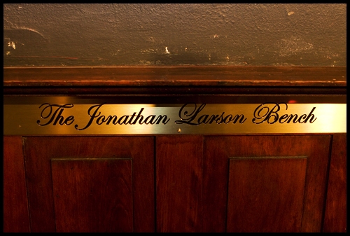 Photo Flash: Life Cafe Dedication in Honor of RENT Creator Jonathan Larson Image