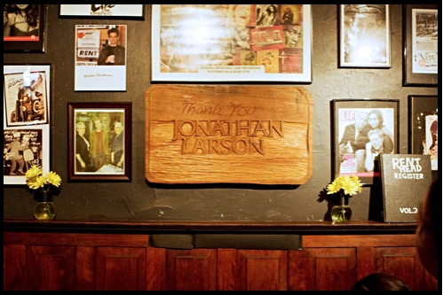 Photo Flash: Life Cafe Dedication in Honor of RENT Creator Jonathan Larson Image