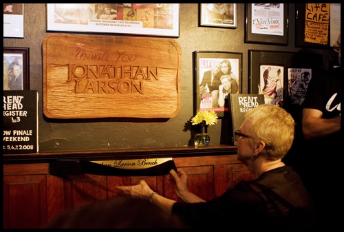 Photo Flash: Life Cafe Dedication in Honor of RENT Creator Jonathan Larson Image