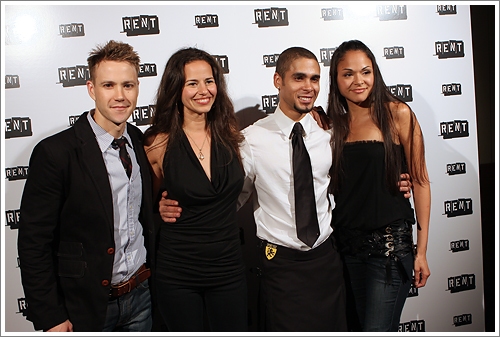 Christopher J. Hanke, Mandy Gonzalez, Wilson Jermaine Heredia and Karen Olivo

 Photo