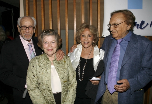 Eli Wallach and Anne Jackson and Joseph Stein and wife Photo
