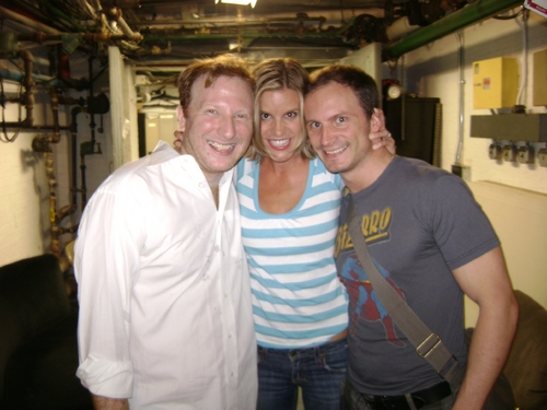 Photo Flash: Jenn Colella Visits [title of show] Image