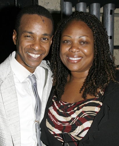 Photo Coverage Exclusive: Olympic Gold Medalist Liukin Visits 'Hairspray' Image