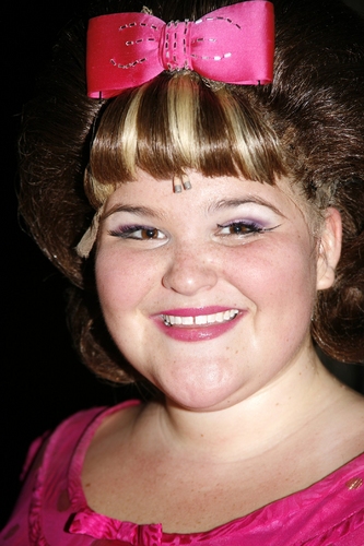 Photo Coverage Exclusive: Olympic Gold Medalist Liukin Visits 'Hairspray' Image