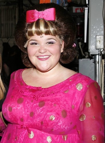 Photo Coverage Exclusive: Olympic Gold Medalist Liukin Visits 'Hairspray' Image