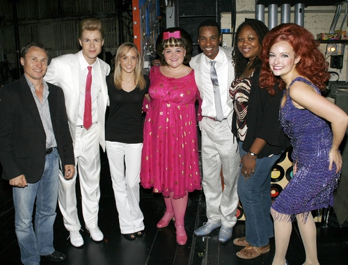 Photo Coverage Exclusive: Olympic Gold Medalist Liukin Visits 'Hairspray' Image