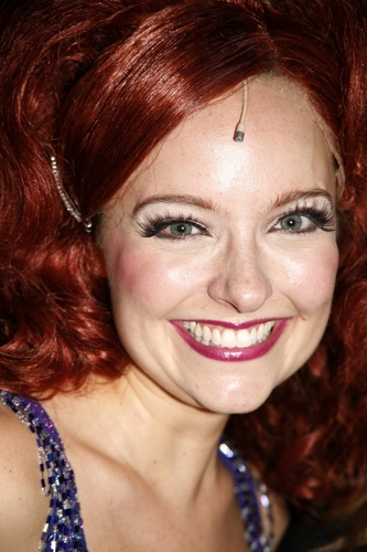 Photo Coverage Exclusive: Olympic Gold Medalist Liukin Visits 'Hairspray' Image