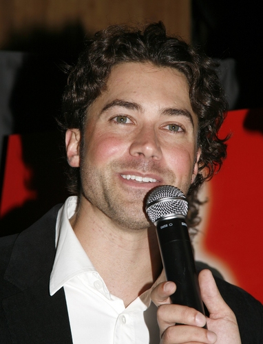 Photo Coverage: Ace Young Celebrates 'Grease' Debut; Donates T-Bird Jacket to Planet Hollywood Image
