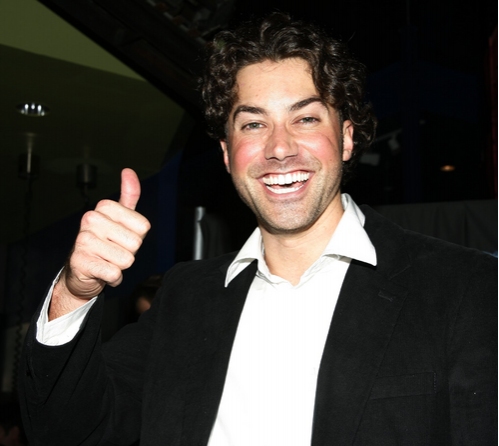 Photo Coverage: Ace Young Celebrates 'Grease' Debut; Donates T-Bird Jacket to Planet Hollywood Image