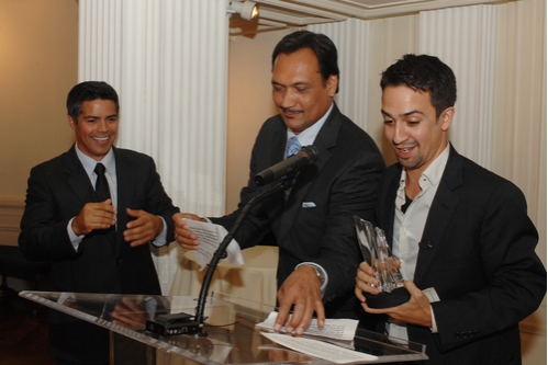 Photo Flash: Lin-Manuel Miranda Honored by National Hispanic Foundation Image