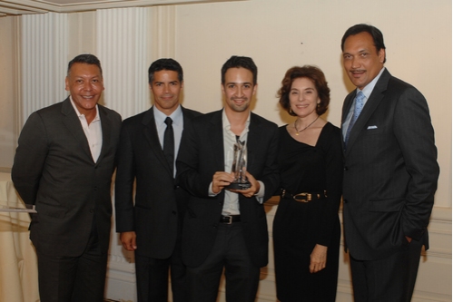 Photo Flash: Lin-Manuel Miranda Honored by National Hispanic Foundation Image