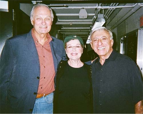 Photo Flash: Alan Alda Visits 'Flamingo Court' Image