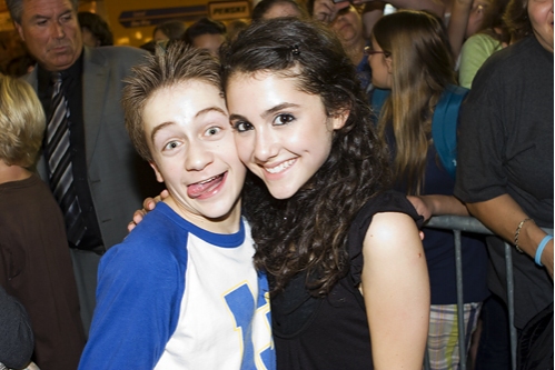 Riley Costello and Ariana Grande Photo