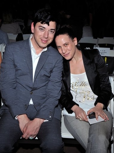 Photo Flash: Malan Breton Attends Mercedes Benz Fashion Week Spring 2009 Image