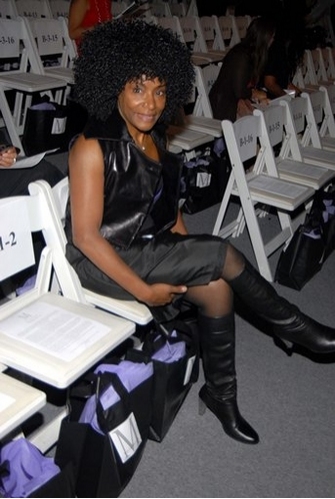 Photo Flash: Malan Breton Attends Mercedes Benz Fashion Week Spring 2009 Image