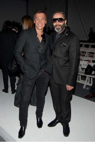 Photo Flash: Malan Breton Attends Mercedes Benz Fashion Week Spring 2009 Image