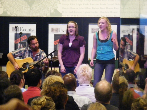 Photo Coverage: 'Spring Awakening In The Flesh' Performance and Book Signing at Barnes & Noble Image