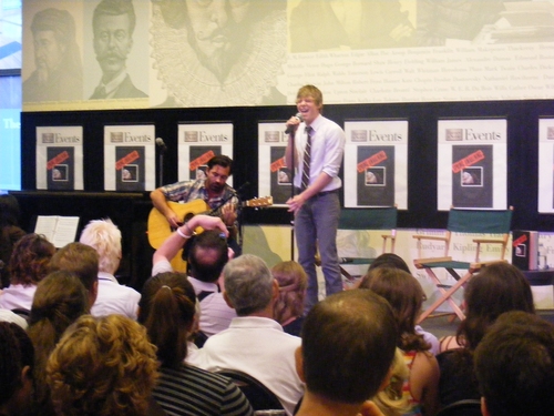 Photo Coverage: 'Spring Awakening In The Flesh' Performance and Book Signing at Barnes & Noble Image
