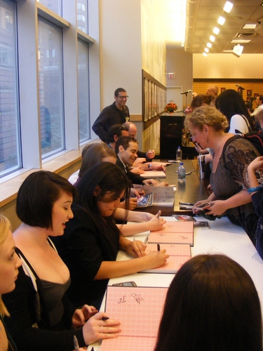 Photo Coverage: 'Spring Awakening In The Flesh' Performance and Book Signing at Barnes & Noble Image