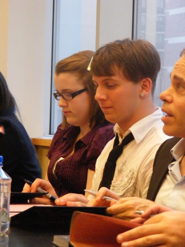 Photo Coverage: 'Spring Awakening In The Flesh' Performance and Book Signing at Barnes & Noble Image