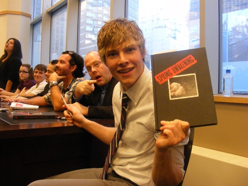Photo Coverage: 'Spring Awakening In The Flesh' Performance and Book Signing at Barnes & Noble Image