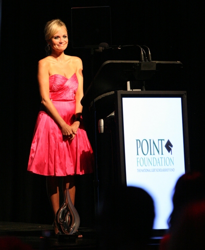 Photo Flash: Point Foundation Presents Kristin Chenoweth with Point Courage Award Image