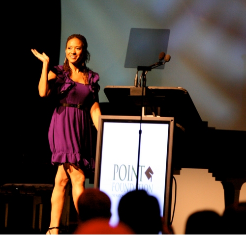 Photo Flash: Point Foundation Presents Kristin Chenoweth with Point Courage Award Image